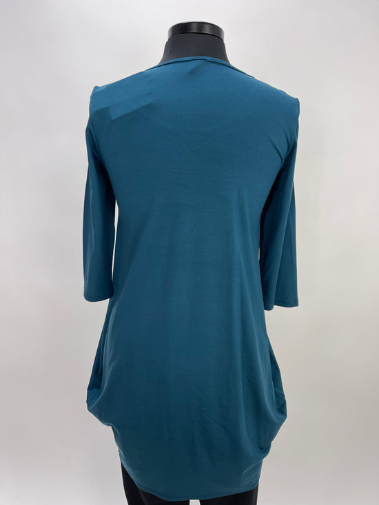 Load image into Gallery viewer, Teal Long Sleeve Dress
