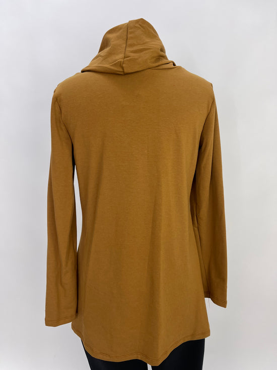 Load image into Gallery viewer, Caramel Long Sleeve Bamboo Swing Top

