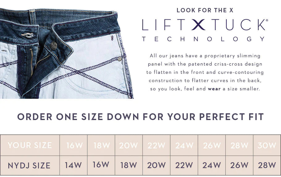 Nydj marilyn 2025 crop cuff