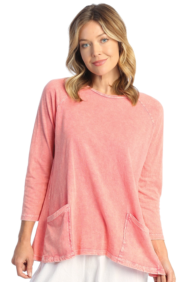 M12 Mineral Washed Tunic with Pockets