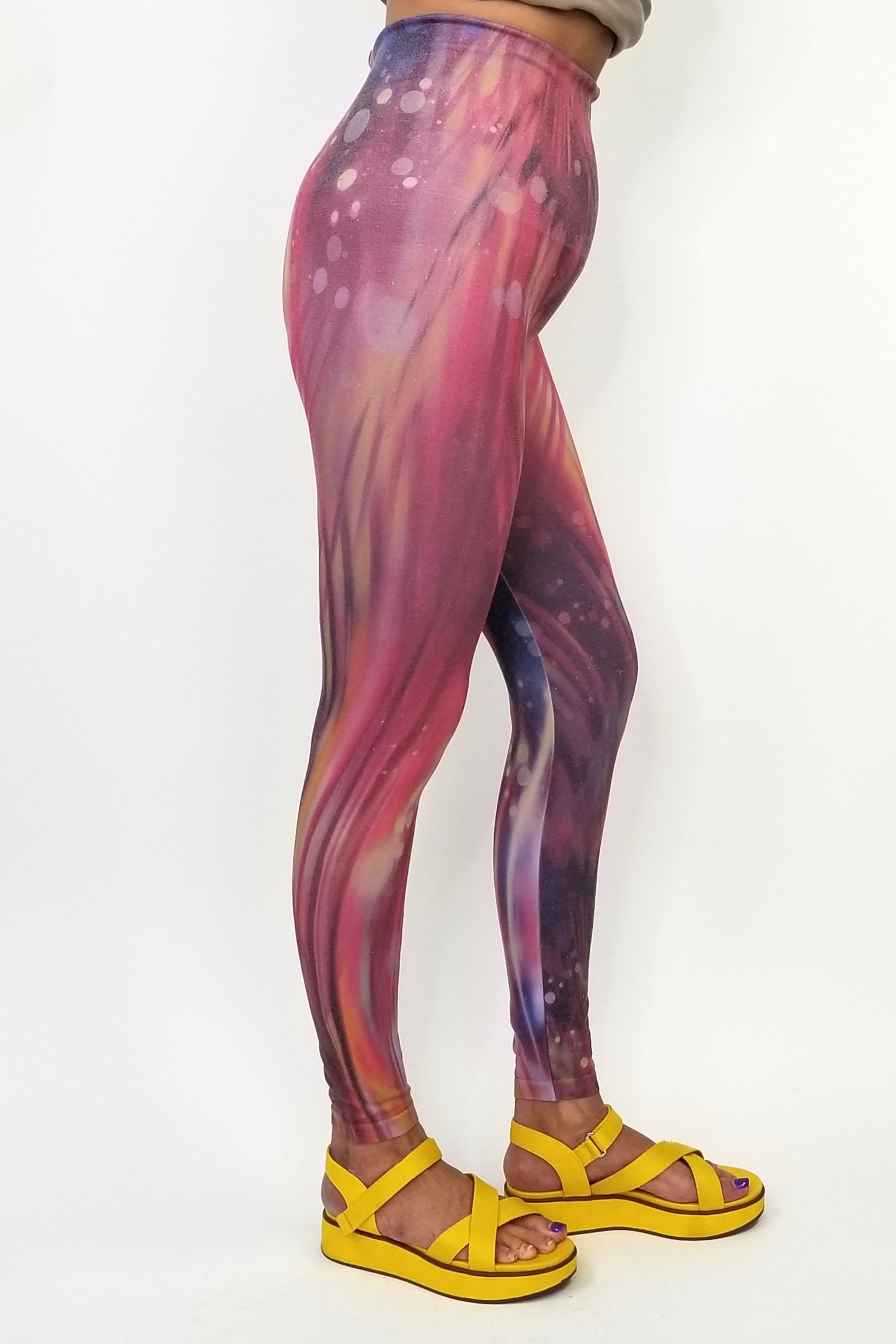 Northern Lights High Waist Full Length Legging