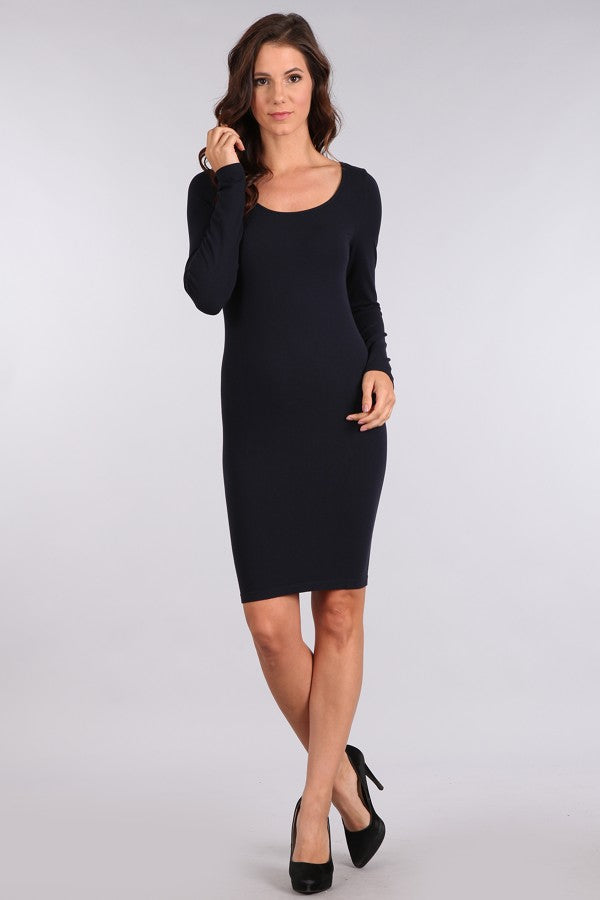 Load image into Gallery viewer, S2158 M.Rena Long Sleeve Scoop Neck Extender

