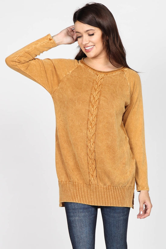 S4795A Sweater-knit Tunic