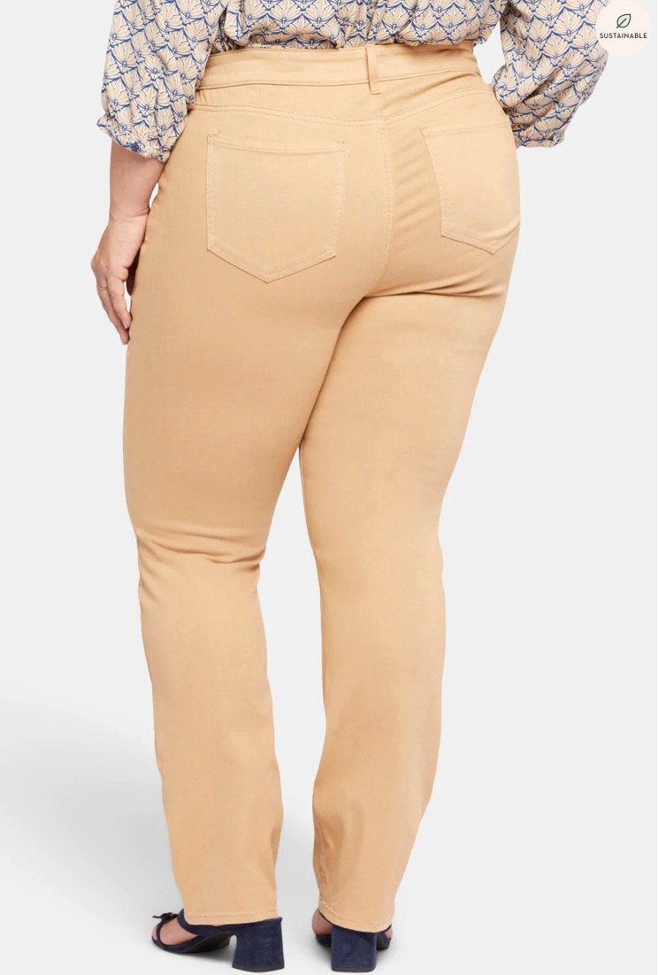 Load image into Gallery viewer, Marilyn Straight Jeans Crossroads Khaki
