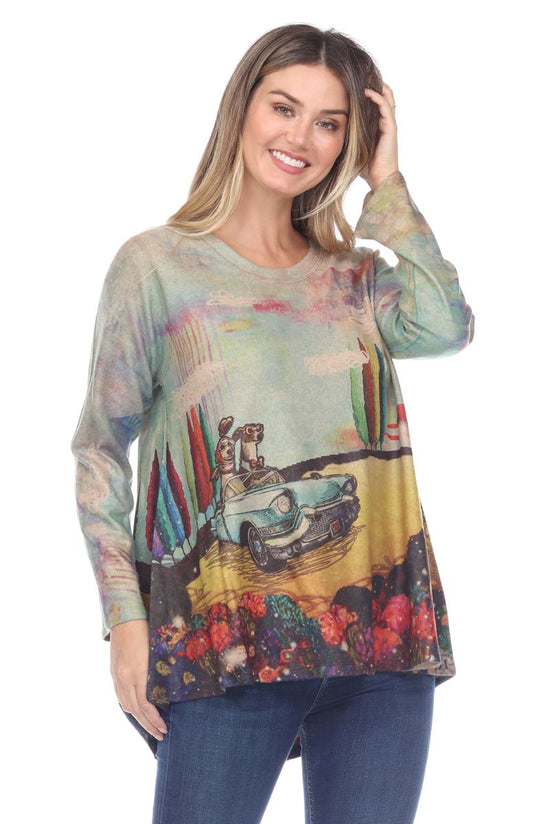 Load image into Gallery viewer, T515BMAB30 Our Magical Trip Long Sleeve Tunic
