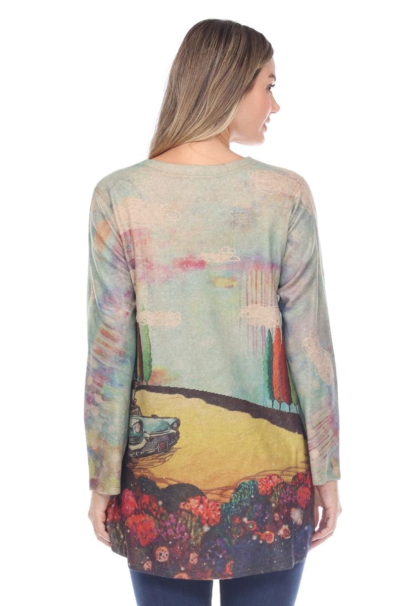 Load image into Gallery viewer, T515BMAB30 Our Magical Trip Long Sleeve Tunic

