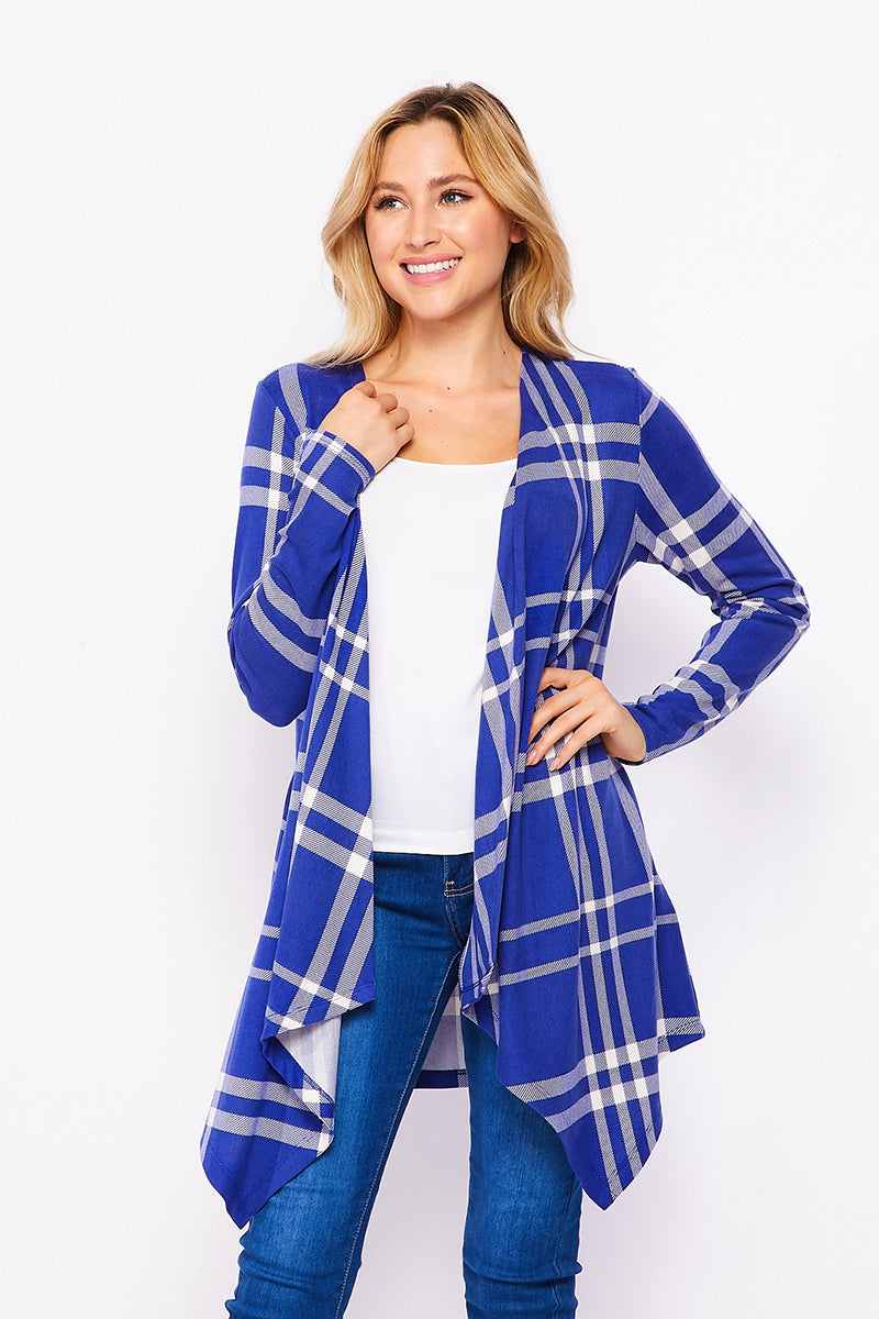 Long Sleeve Cardigan with Side Pockets