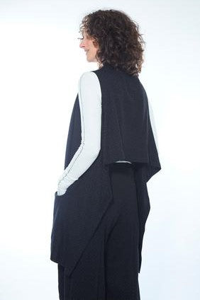 AW2020BGSV Horizon Vest Double Face with Pockets - Black