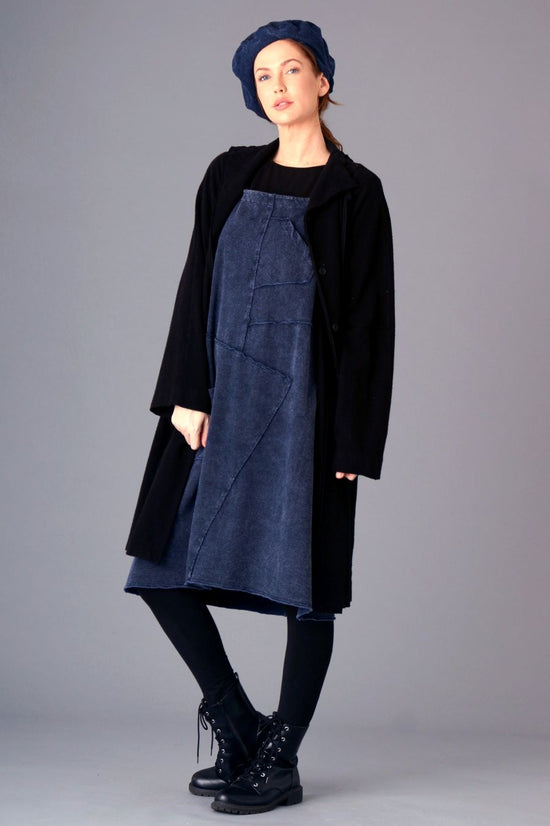 C44623S Button Down Coat with Pockets