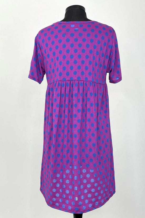 2AM Short Sleeve Patterned Tunic Dots