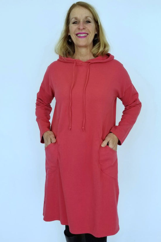 Hoodie Dress in Heart or Iron