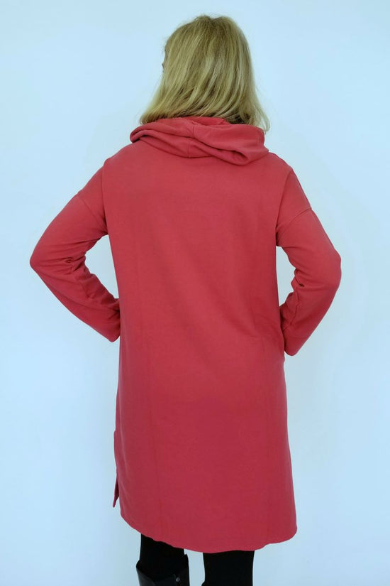 Hoodie Dress in Heart or Iron