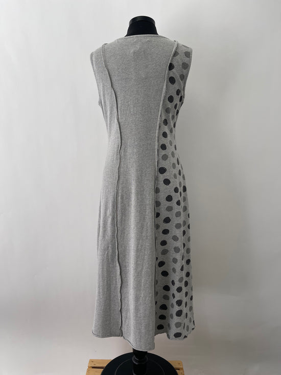 Patch Dress - Grey