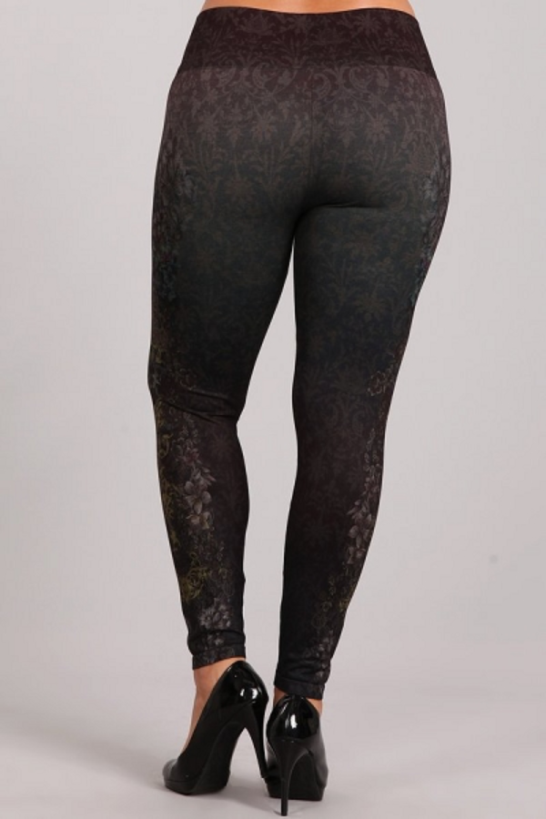 B4222XLF Patterned Leggings