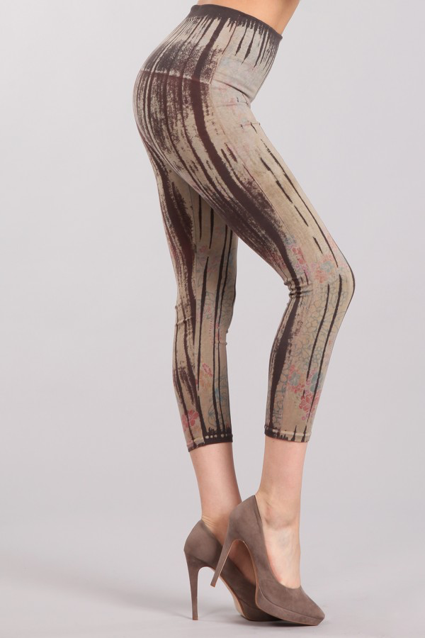 B2370AV Patterned Leggings