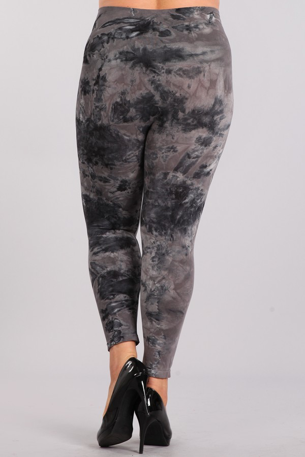 Load image into Gallery viewer, B2370XLA Plus Size Patterned Leggings
