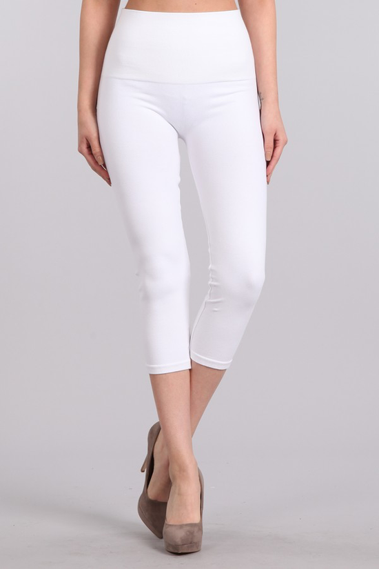 Load image into Gallery viewer, B3626 Cropped Tummy Tuck Denim legging
