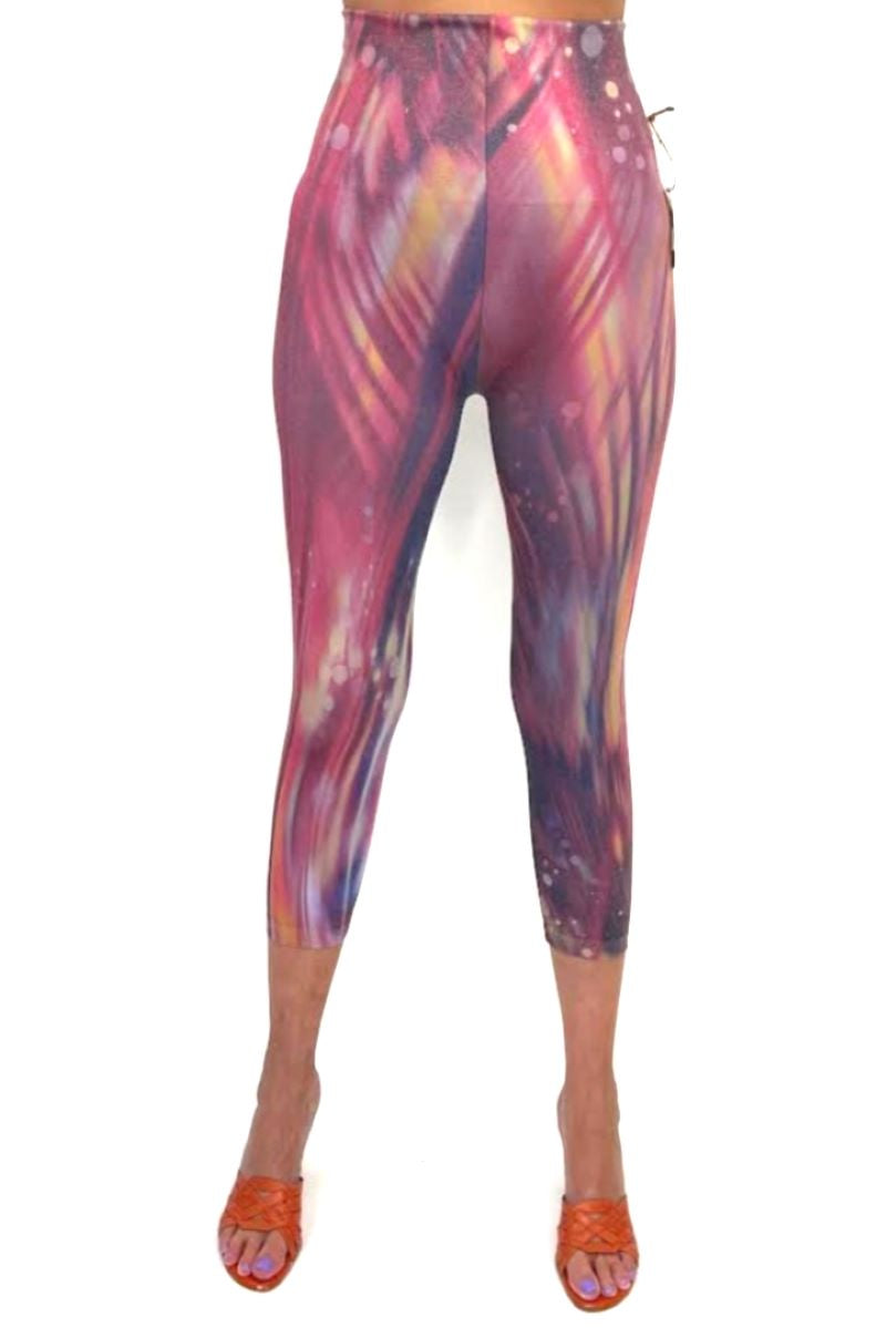 Northern Lights Capri High Waist Legging