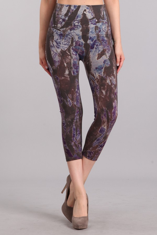 Load image into Gallery viewer, B2370AQ Patterned Leggings
