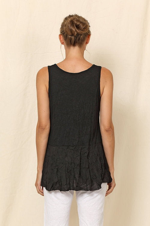 Chalet Layering Tank Black