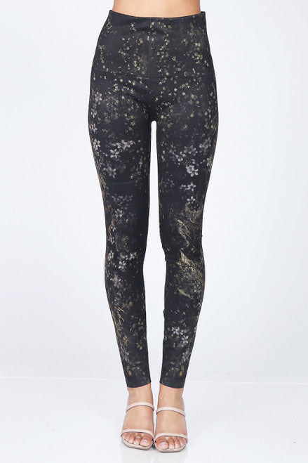 Load image into Gallery viewer, B4292FC High Waist Sublimation Full Length Sugar Print Legging
