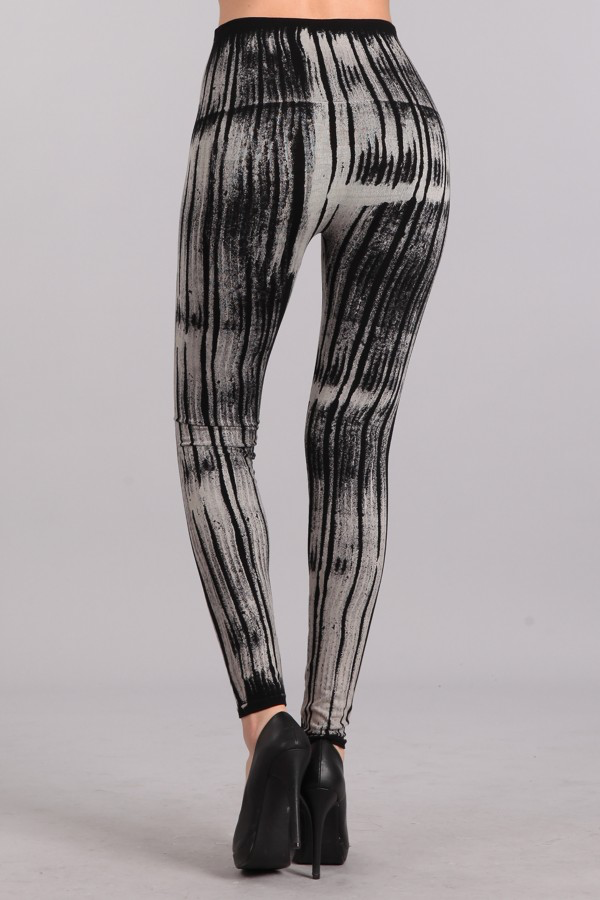 B2361USAY Patterned Leggings