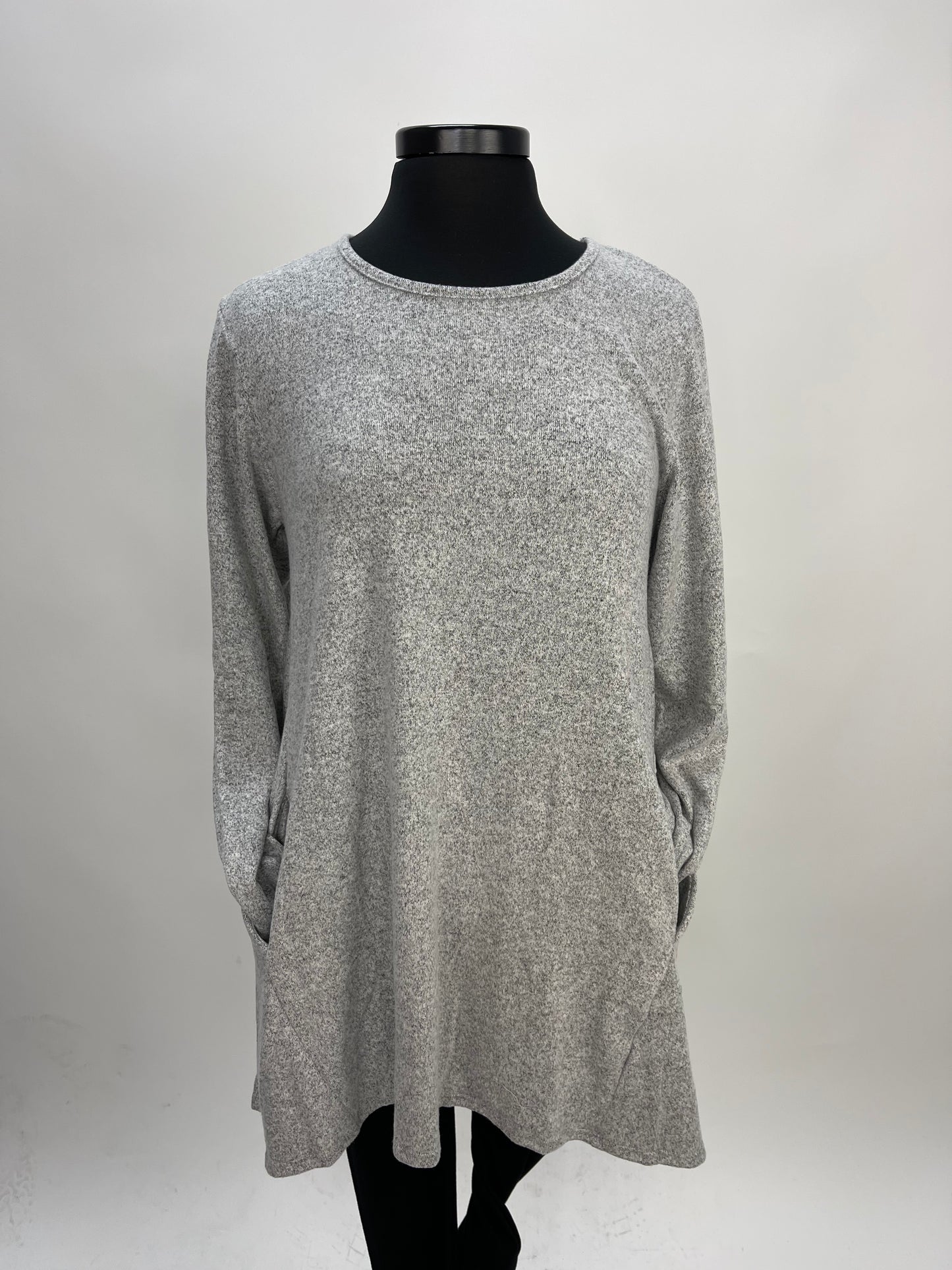 2AM Long Sleeves Tunic - Salt Hacci