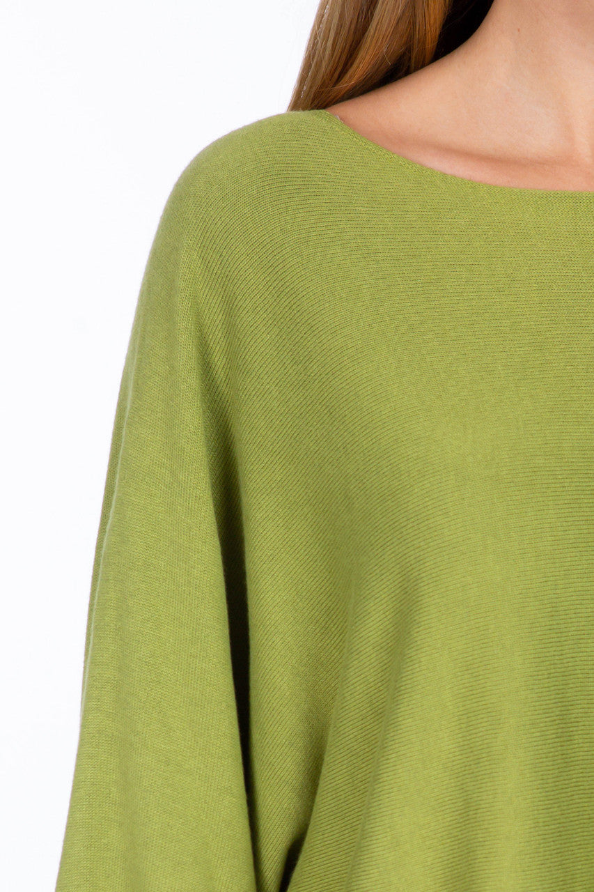 Rosemary Recycled Knit Long Sleeve Sweater
