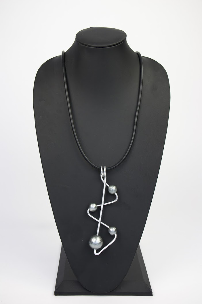 NKL237 Zig Zag Ultra Light Convertible Necklace