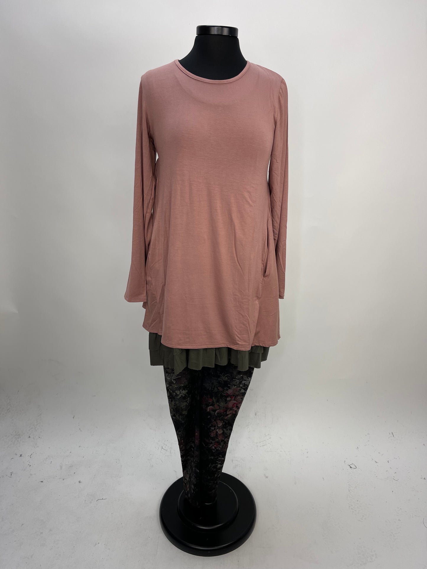 2AM Long Sleeves Tunic - Mars