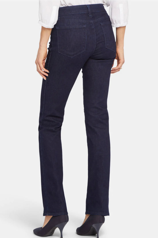 Load image into Gallery viewer, Marilyn Straight Jeans - Dark Navy Rinse

