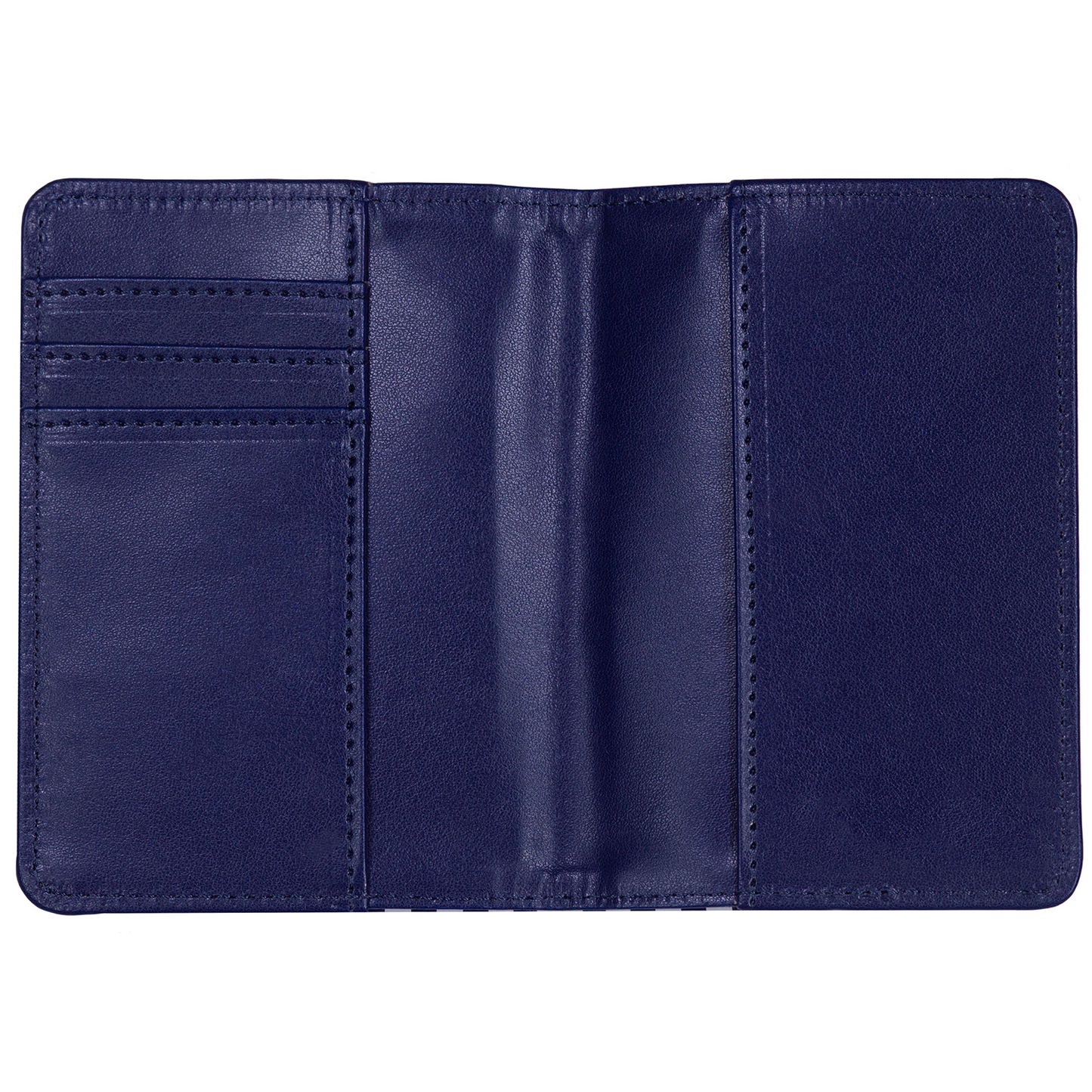 Navy Stripe Passport Holder