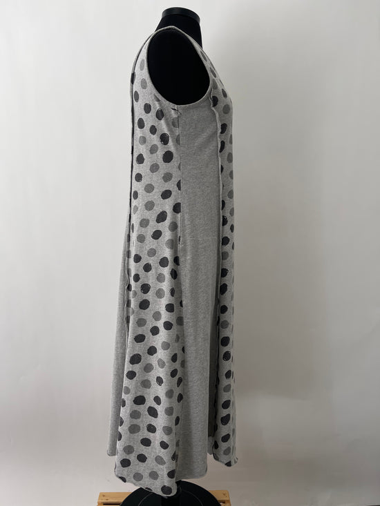 C44973 Patch Dress - Grey