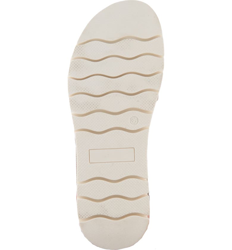 Bone Nappa Leather Slingback Sandal