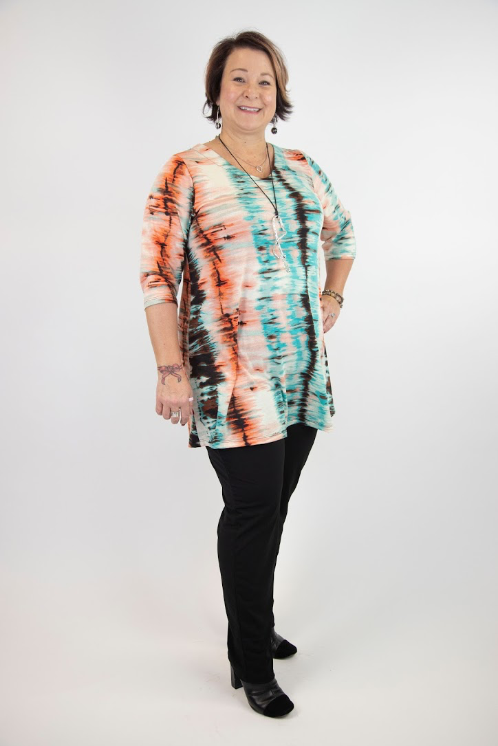 Frankie Soft V-Neck Tunic