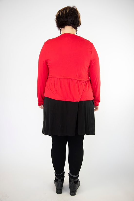 Load image into Gallery viewer, Twist Short Cardi - Red
