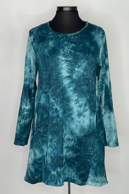 Load image into Gallery viewer, 2AM Long Sleeve Tie Dye Tunic with Pockets - Tie Dye
